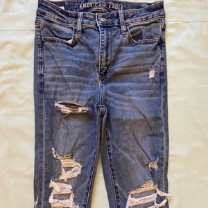 American Eagle ultra stretch skinny jeans